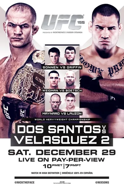 UFC 155: Dos Santos vs. Velasquez 2