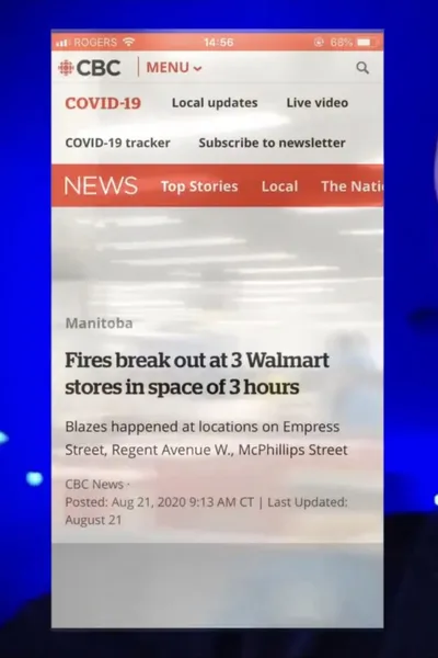 WALMART FIRES