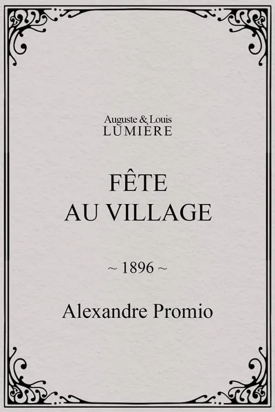 Fête au village