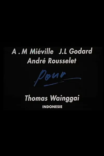 For Thomas Wainggai