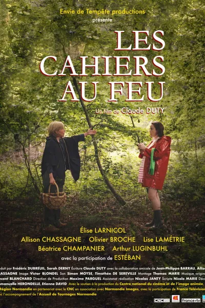 Les cahiers au feu